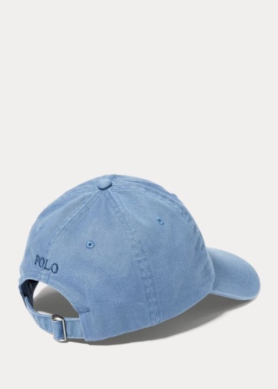 Gorra Polo Ralph Lauren Mujer Azules - Cotton Chino Baseball - JHNYR3620